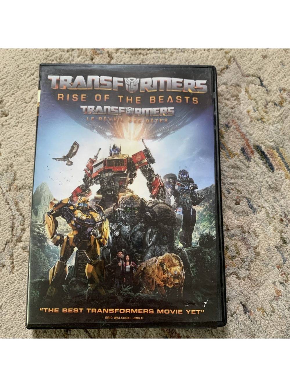 Transformers Rise of the Beasts DVD (2023)